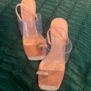 INC International Concepts Diamond Bling Heels